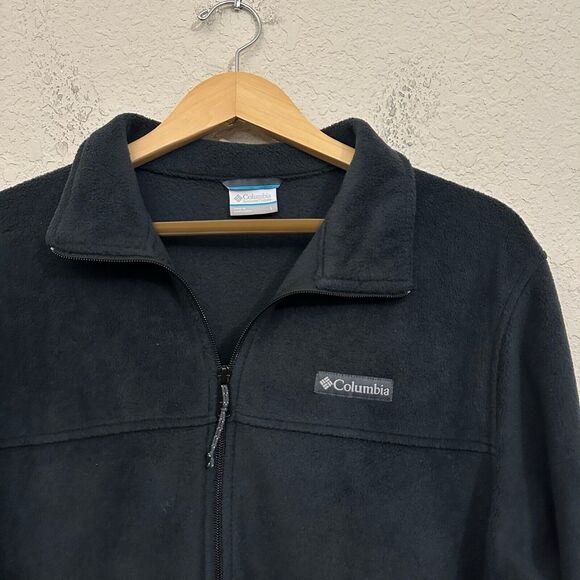 COLUMBIA Men's Steens Mountain 2.0 Full Zip Fleece Jacket in Black - Picture 3 of 10